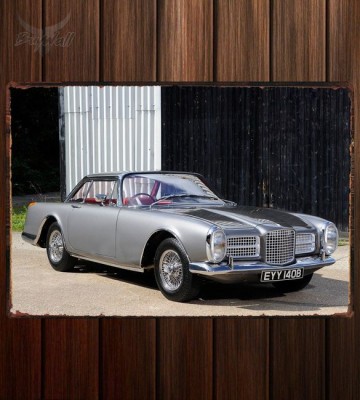 Металлическая табличка Facel Vega Facel II